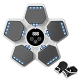 【Détection intelligente】 La machine de boxe musicale intelligente est équipée de capteurs avancés pour une expérience de boxe interactive et engageante. Il détecte vos mouvements et réagit en conséquence, rendant vos entraînements plus agréables et efficaces.