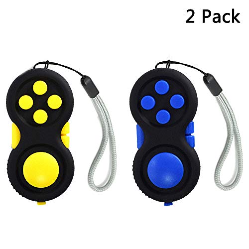 Finduat Hand Fidget Toys Fidget Pad New Cube Focus Toy Anxiety,Autism,Stress Reducer +Thumb