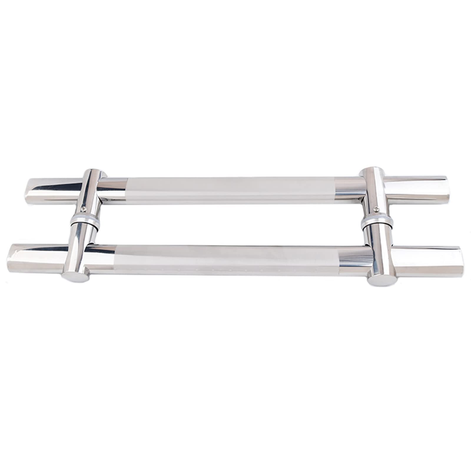 MXXQRHF Sliding Barn Door Handle 47in for Interior & Exterior, Garage Push Pull Handle for Glass & Wood Gates – Durable Entry Door Hardware, Easy Installation