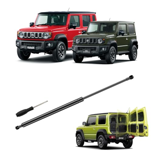 VKINGER ジムニー JB64 ジムニーシエラ JB74 バックドアダンパー 自由停止 途中止まり 全開角度 90° 車検対応 純正交換 ダンパー リアドア 車 ドアパンチ対策 油圧ダンパー