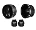 2-Pcs Hi Def Telephoto & Wide Angle Lens Kit for Canon EOS R7 R10 (55 Size)