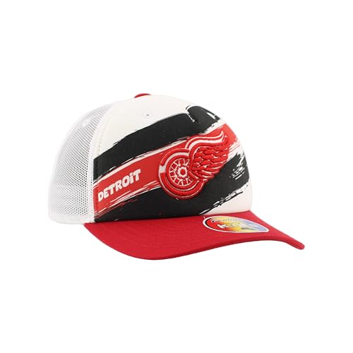 Detroit Red Wings NHL Officially Licensed Youth Adjustable Snapback Hat Clout Team Color