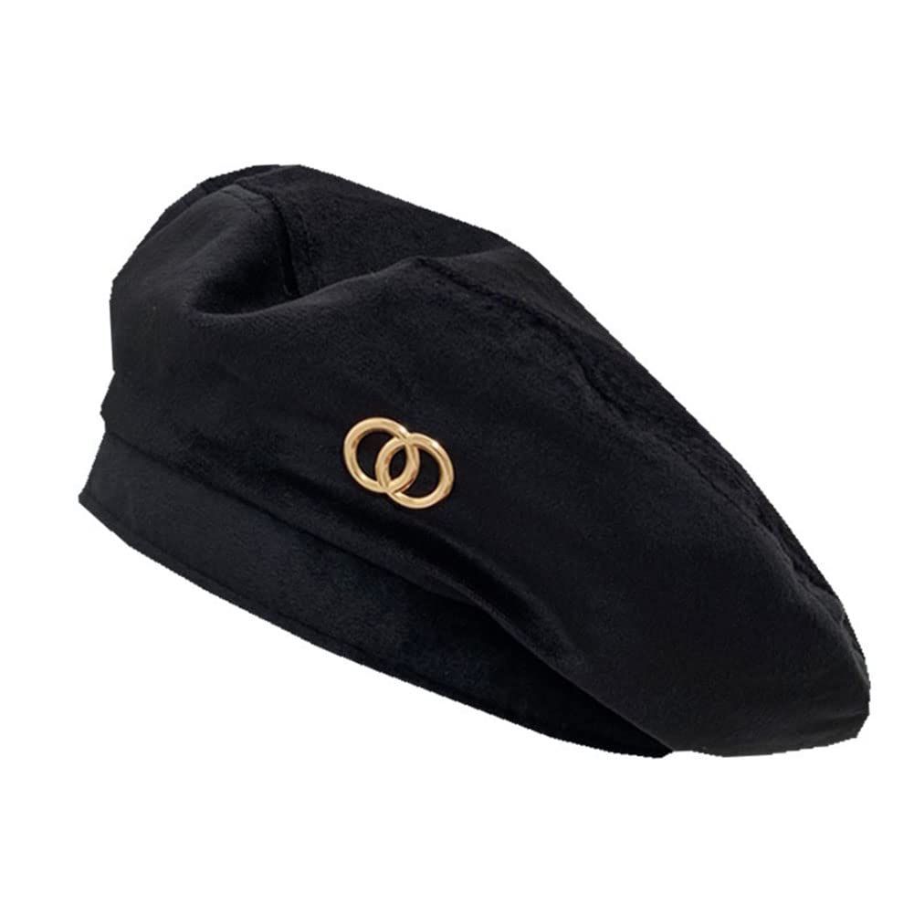 新品未使用☆ムッシャン　mukcyen ベレー帽 黒 新品未使用☆ムッシャン mukcyen ベレー帽 黒 新品未使用