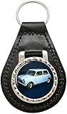 Voitures, Motos et Buses Giftshop UK Austin Mini Voiture Cuir Clé Gousset