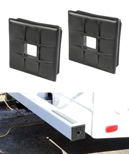 UBOG 2PCS RV Bumper End Cap,Car Accessories Camper Bumper End Caps,Travel Trailer Bumper End Caps,End Caps for RV Bumper,4