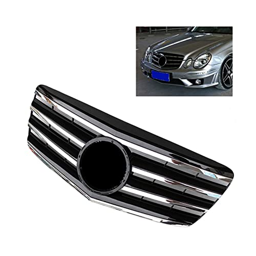 Rejilla parachoques delantero Benz Clase E W211 E350 E320 2007-2009 estilo AMG 4