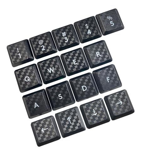 Teclas de fibra de carbono exclusivas para renovar tu teclado de perfil bajo