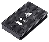 Compatibilidad: todos los conectores de cámara de 1/4 pulgadas / ARCA-SWISS / Benro / KIRK / Wimberley / Gitzo / Manfrotto / etc.