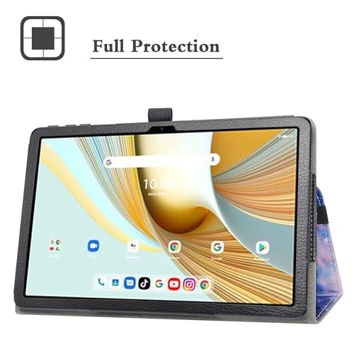 Funda UMIDIGI G3 Tab elegante de piel sintética con acabado premium 2