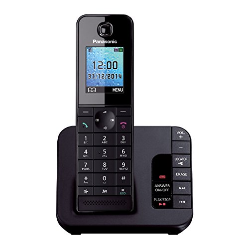 Panasonic KX-TGH220 Digital Cordless Phone with Colour LCD -...