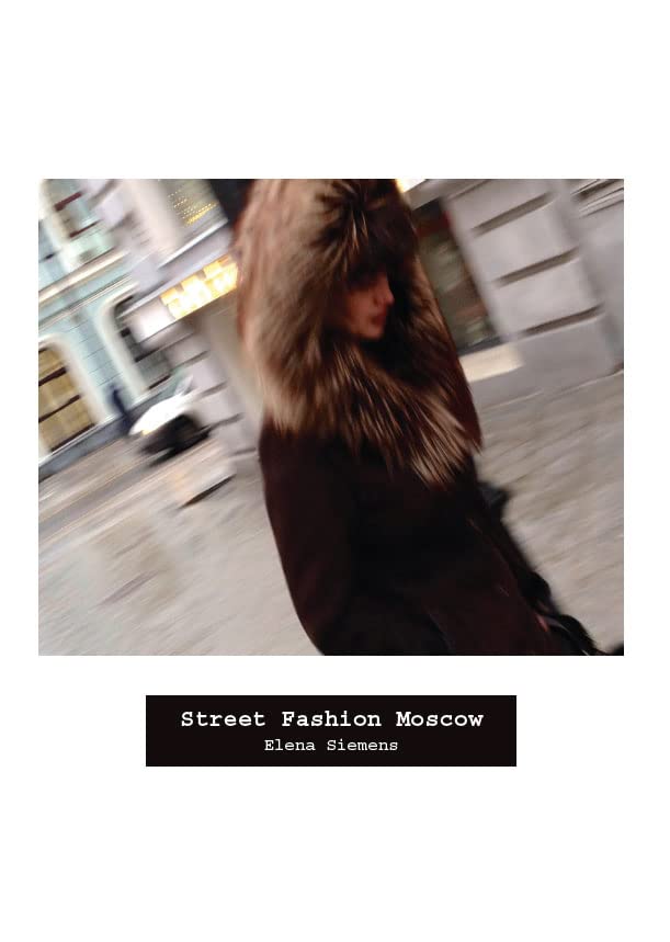 Street Fashion Moscow beau livre de photographie d'art éditorial