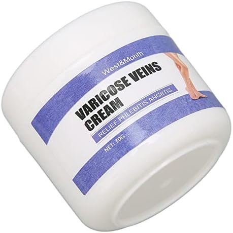 Vein Care Leg Cream For Varicose Veins & Spider Veins, Varicose Veins Treatment Cream Externally Applying Phlebitis Skincare Ointment, Improves The Appearance of Leg, 30g