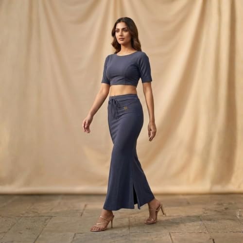 Image of Women's Saree Shapewear - Slim Fit Stretchable Petticoat for Sarees | Comfortable Waistband | Body Shaping Underskirt