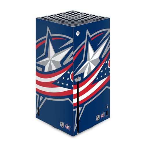 Skin NHL Columbus Blue Jackets Xbox Series X autocollant anti-rayure vinyle
