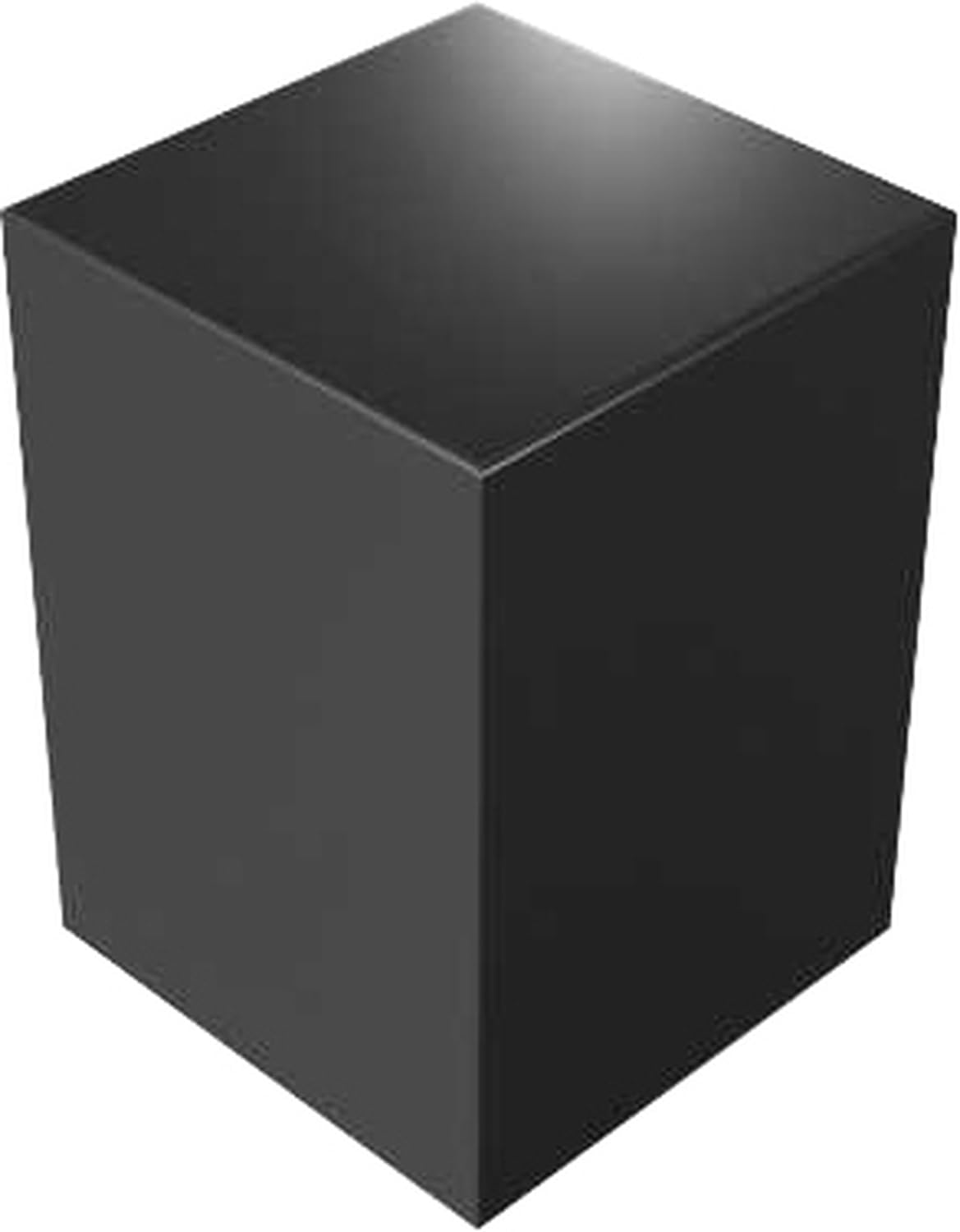Greenstuff World GSWD-5810 Exhibition Stand, Square Pillar Blocks, 1.2 x 1.2 inches (3 x 3 cm), Black, Hobby Accessories