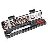 Photo Gallery performance tool chiave dinamometrica m196 da 1/4" 250"/lb. - doppia scala, scatto acustico, cricchetto di precisione Photo Gallery performance tool chiave dinamometrica m196 da 1/4" 250"/lb. - doppia scala, scatto acustico, cricchetto di precisione