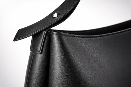 Image of PAVILONN Women Shoulder Purse Office Tote Work Handbag Structured Carry Bag with Large Capacity Travel Satchel Elegant Professional Ladies Fashion Accessory for College Shopping Everyday Use | Premium Leather Bags, Large Capacity Totes, Adjustable Strap Bag, Spacious Office Bags, Lightweight Lady Bag, Elegant Travel Bags
