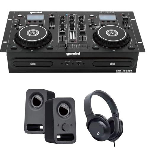 gemini �W�F�~�i�C ��̌^ �I�[���C������CDJ�R���\�[�� CDM-4000BT + �w�b�h�z�� KHP-001 + �X�s�[�J�[Z150 �Z�b�g