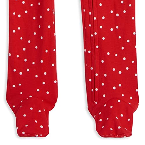 Disney Minnie Mouse Infant Baby Girls 2 Pack Sleep N' Play Coveralls Gray/Red 12 Months #TOP3