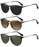 WOWSUN Retro Polarized Sunglasses