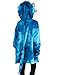 Loiahoer Unisex Adult Blue Triceratops Costume Tie-dye,Microfiber & Sherpa Dino Wearable Blanket Hoodie Halloween Costume for Women & Men,One Size Fits All