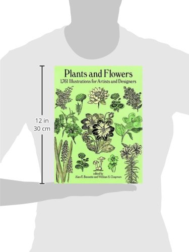 Plants and Flowers: 1,761 Illustrations for