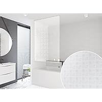 Probath Basic DUSCHROLLO 100x240 Cm - Moderner Duschvorhang Ersatz