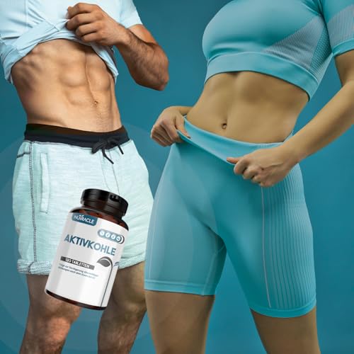 Nutracle Aktivkohle 120 Tabletten zu 500 mg