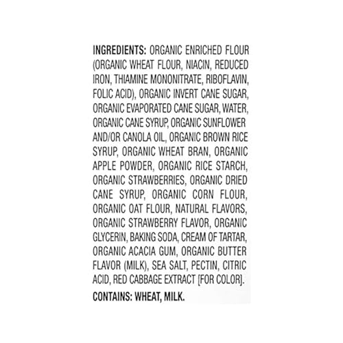 earth39s best organic kids snacks sesame street toddler snacks organic sunny days snack bars for toddlers 2 years and older strawberry with other natural flavors 16 bars per box