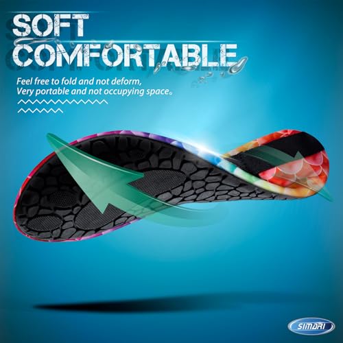 Image of SIMARI Water Shoes for Women Men Swim Aqua Socks Beach Pool Essentials Barefoot Surf River Boat Kayak Sea Yoga Sand Exercise Sport Accessories Breathable Quick-Dry Adult Youth Kid Size SWS001