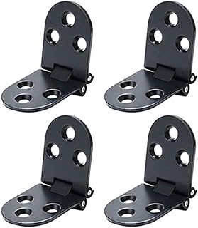 kitchen cupboard hinges,door hinges,Kitchen Doors Cabinet Hinges,Cupboard Door Clip-on,Door hinge 4PCS Flip Hinges Round Edge 180 Degree Zinc Alloy Flip Hinge with Screws, FoldTable Cabinet Wardrobe D