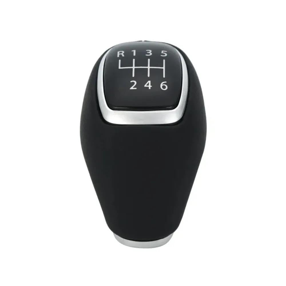 POANBCGY Shift Ball Joint Leather 6-Speed Gear Shift Knob for Hyundai Tucson TL I30 I20 for Getz Venue Elantra AD for Accent Verna Car Accessories