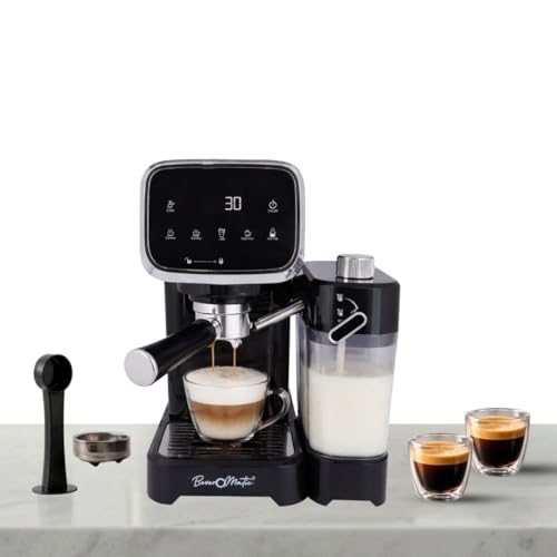 Image of Cafe Style Coffee Maker with Fresh Milk I Intuitive Touchscreen, 1350 Watts, 20 Bar Pump, 1.2 Ltr. Water Tank, Dedicated Beverage Dial for Latte, Cappuccino, Hot Milk I 1 Year Warranty