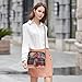 DIRRONA Bolso Bandolera Mujer de Piel con Patchwork Artesanal Colorido Imagen de DIRRONA Bolso Bandolera Mujer de Piel con Patchwork Artesanal Colorido
