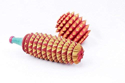 ACP ACUPRESSURE Wooden Karela and Ball Combo Pack for Full Body Massage | Natural Acupressure Therapy Tools for Stress Relief and Blood Circulation | Wooden Handcrafted Massager Set for Home and Office Use