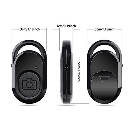 HITSLAM Bluetooth Fernbedienung, Kamera Auslöser mit Drahtlose Bluetooth Technologie… – Ansicht 6