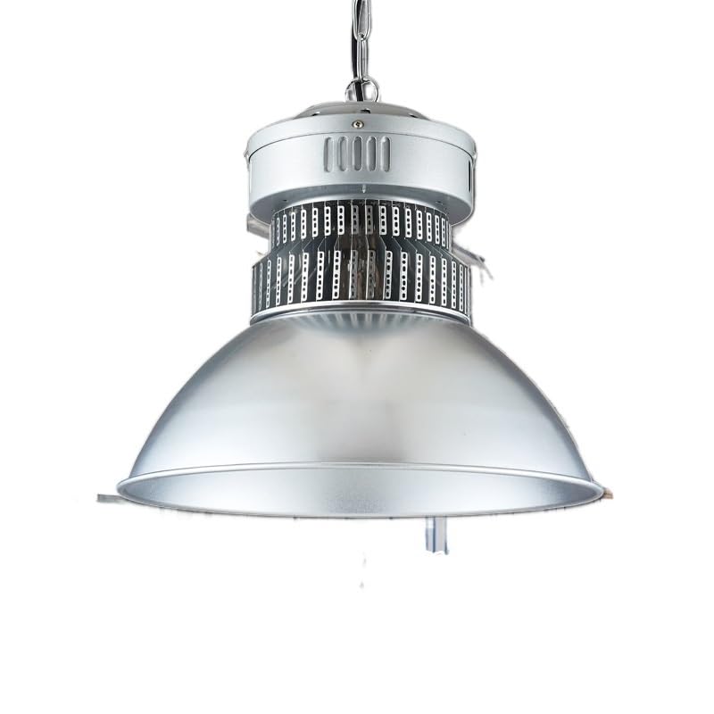 Fengyan Lighting, 2 sztuk/partia lampa przemysłowa LED AC220V warsztat magazyn oświetlenie fabryczne Pitch lampa wisząca sufitowa oświetlenie fabryczne(Black with chain,200W)