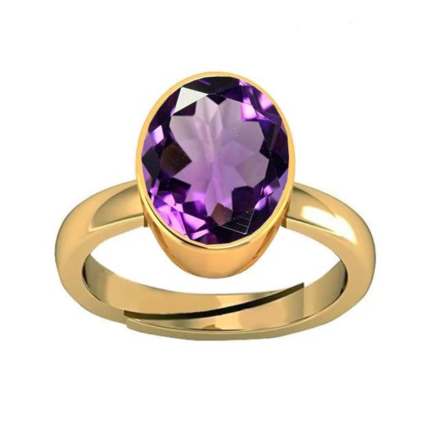 Bague en or Katela sertie d'une améthyste de 7,25 Ratti à offrir en cadeau