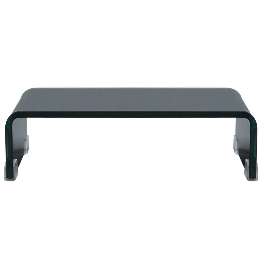 KMANDLU Premium Acrylic Monitor Stand | Clear Laptop Riser For Desk, Office And Home | Computer Stand For TV, Printer, And More | 16" L X 8" W X 4" H