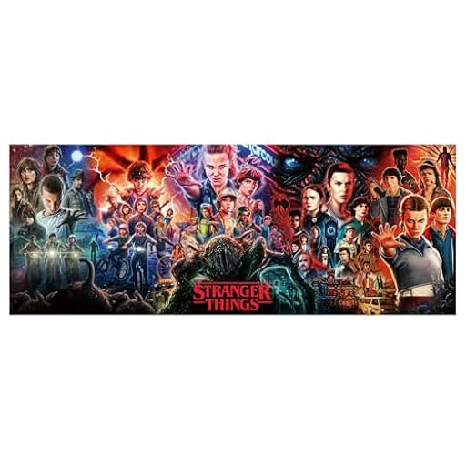 Ravensburger - Puzzle 1000 Piezas Stranger Things | Puzzle Adultos 70x50cm | Puzles 1000 Adultos | Rompecabezas Niños +14 Años | Puzzles 1000 Piezas De Stranger Things | Ya disponible en tu tienda friki favorita! En mundofriki.es!