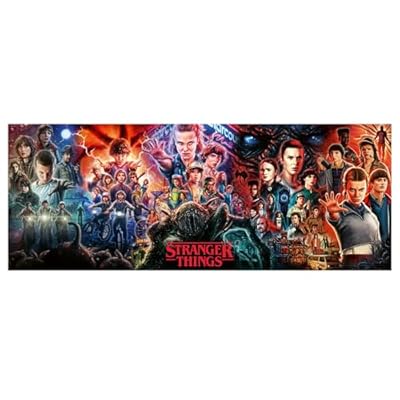Ravensburger - Puzzle 1000 Piezas Stranger Things | Puzzle Adultos 70x50cm | Puzles 1000 Adultos | Rompecabezas Niños +14 Años | Puzzles 1000 Piezas De Stranger Things | Ya disponible en tu tienda friki favorita! En mundofriki.es!