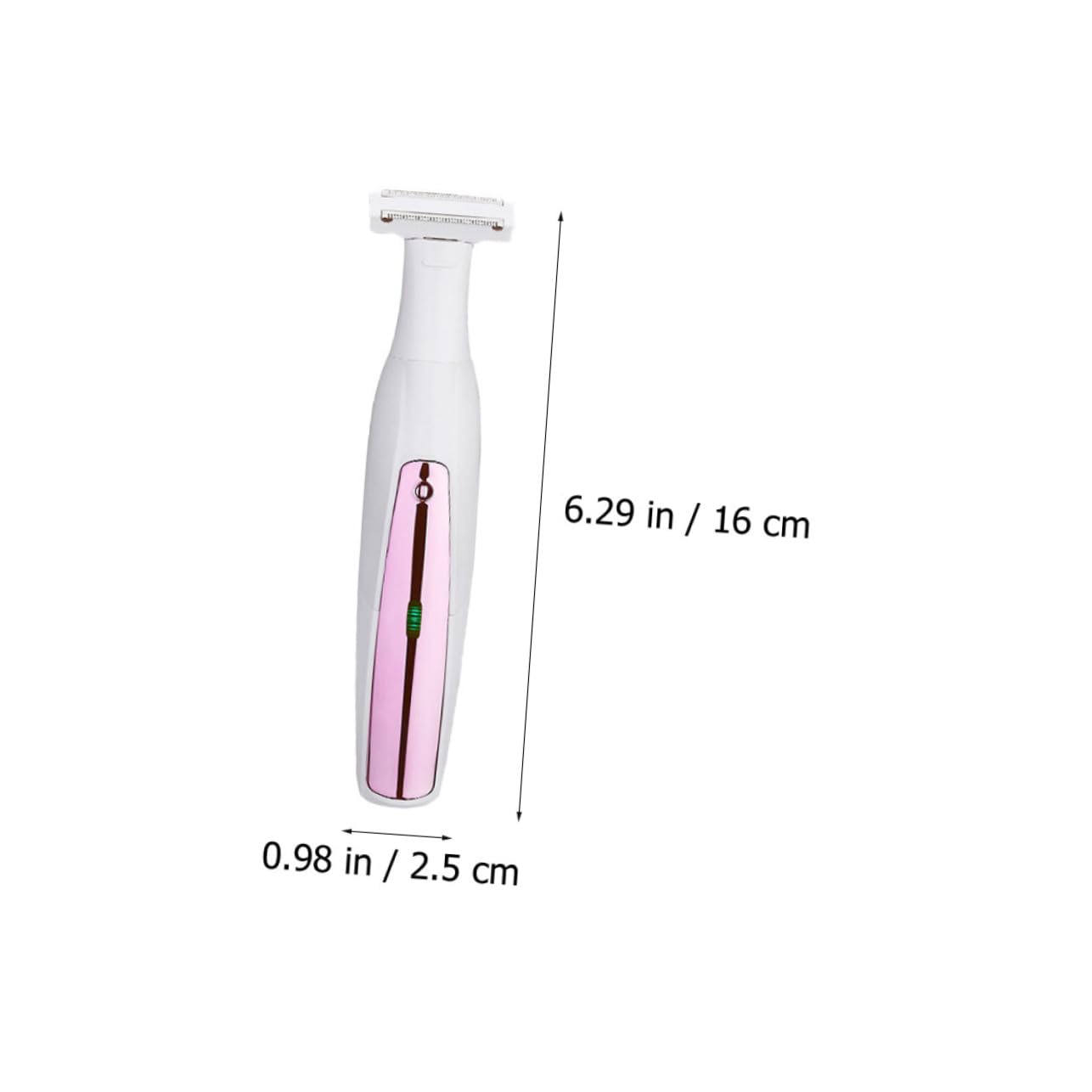 Rasoio Elettrico Donna Viso Depilatore Chioma 3 in 1 Abs | Ipx6 Waterproof, Pulizia Semplice e Funzionamento Silenzioso, per Ascelle e Gambe