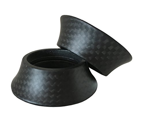 DEERU Bike Carbon Headset Washer MTB Bike, Road Bike, Carbon Cover Fork Taper Spacer -15 mm (Matte) - Thumbnail 7