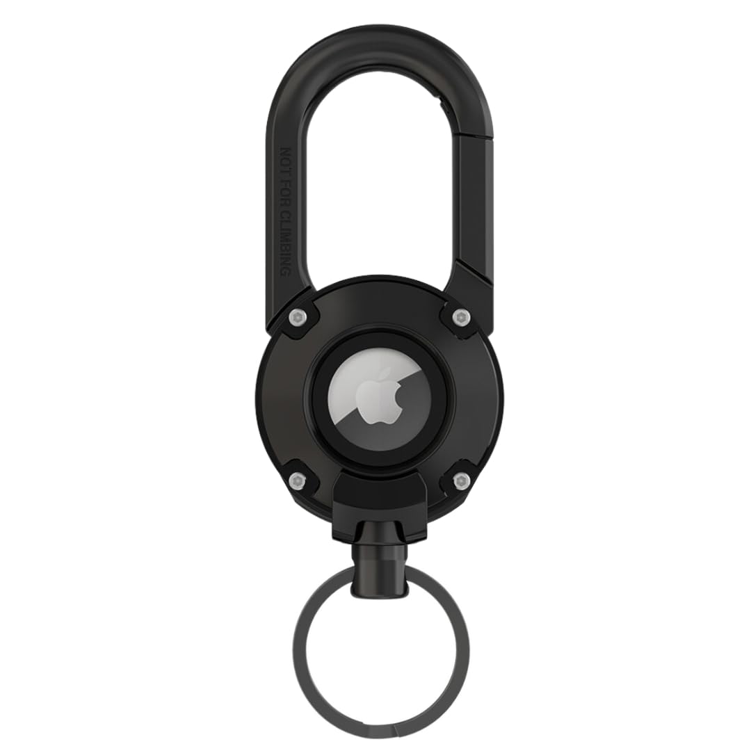 Arabian OryxAirTag Carabiner with Keychain for Men Women, Protective Apple AirTag Keychain Accessory For Keys, Pets, Luggage, Car keychain