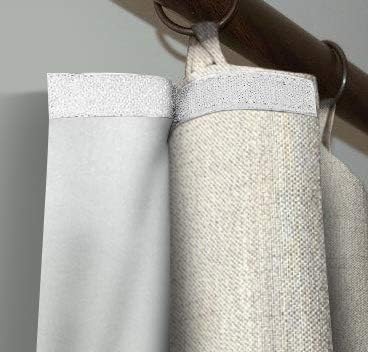 Hook 'n Loop Industrial Strength White Sew-On Cloth Backed Roll (1.5" x 15ft White)