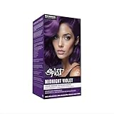 Splat 30 Wash No Bleach Semi-Perm Hair Dye (Midnight Violet)