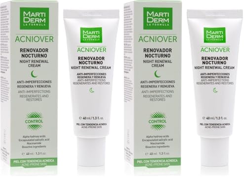 MARTIDERM ACNIOVER RENEWER NOCT.40 ML. PARA2 (Pack of 2)