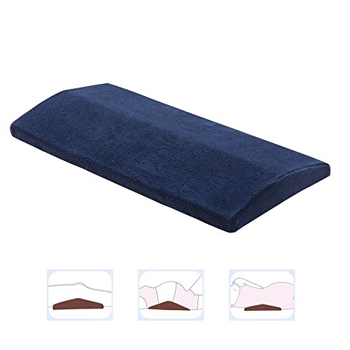 Qutool Lumbar Support Pillow for Lower Back Pain, Leg, Knee, Hip, Sciatica Pains