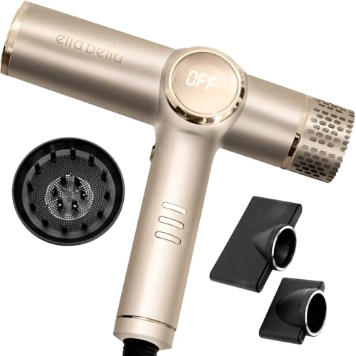 ELLA BELLA® Ionic Hair Dryer Diffuser • Negative Ion Blow
