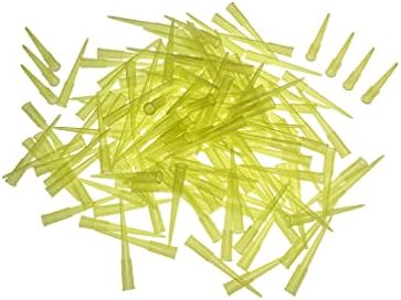 Laboratory 200μL Lab Liquid Pipette Pipettor Tips, Universal Pipette Tips 1000 Pcs/Bag, Clear Yellow